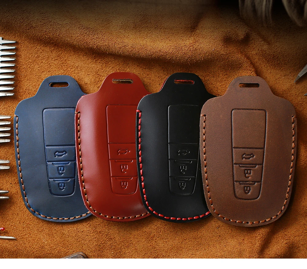 Cover chiave telecomando per Toyota Camry Corolla C-HR CHR Prado 2018 9 Cover chiave telecomando per Toyota Camry Corolla C-HR CHR Prado 2018 - HTB1a46KbRKw3KVjSZTEq6AuRpXa1