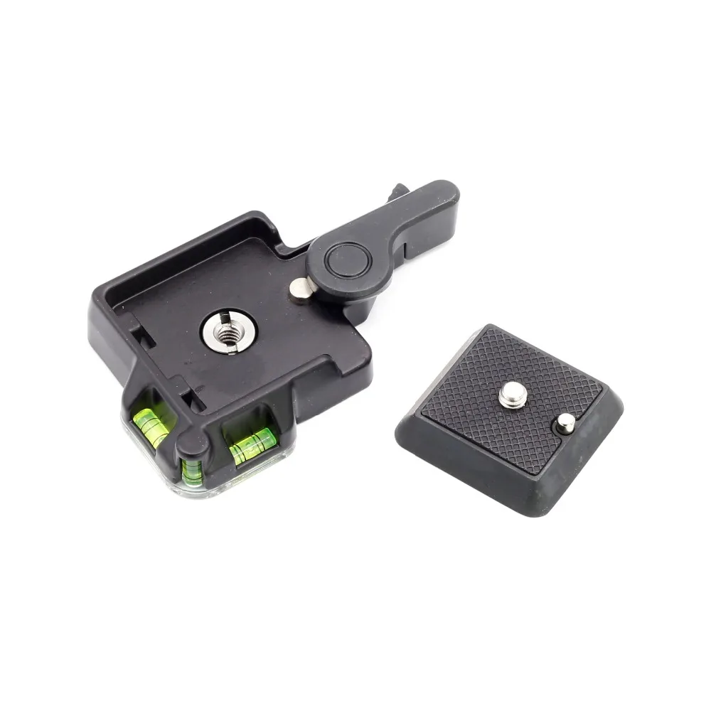 XILETU QR 40 Quick Release Зажим адаптер с пластиной и двойное страхование кнопка для DSLR