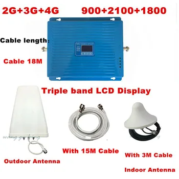 

new GSM DCS 3G 3 bands repeater GSM 900Mhz DCS1800Mhz WCDMA 2100Mhz booster,Triband booster triband repeater 3 bands booster