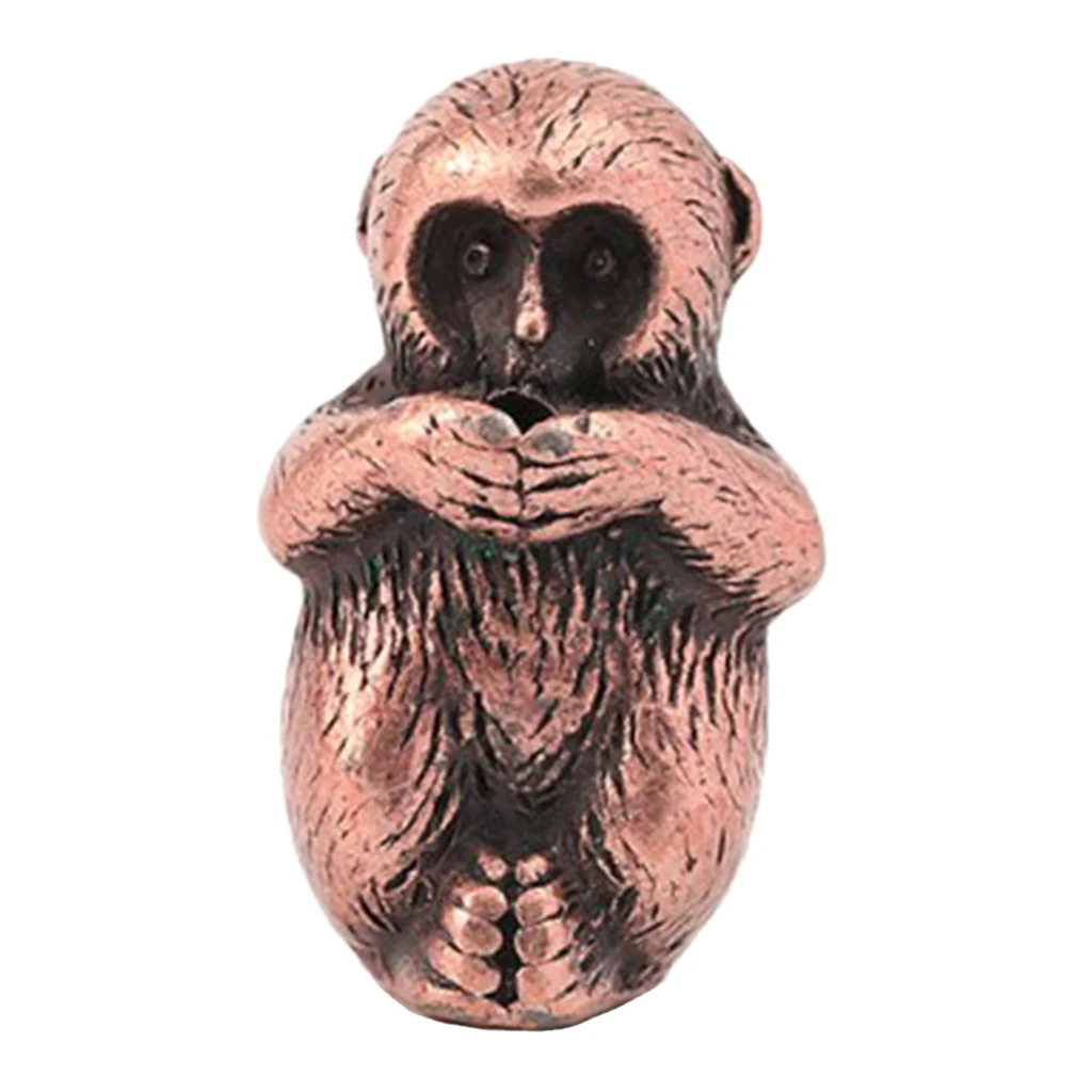 Mini Size Copper Chinese Feng Shui Zodiac Animal LUCKY Fortune Wealth Office Home Decoration Lucky Ornaments