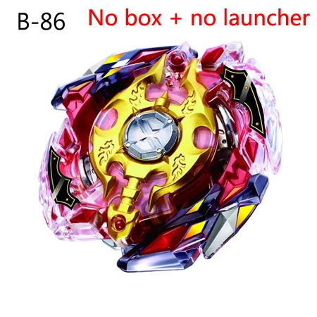 Топы Beyblades Burst игрушки Арена s Toupie B-139 пусковые установки Bey blades Металл Avec Lanceur Бог волчок Bey Blade лезвия игрушки - Цвет: B86