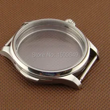 Parnis 44 мм чехол из нержавеющей стали с винтовым приводом механические часы eta 6497 6498 st36 P155