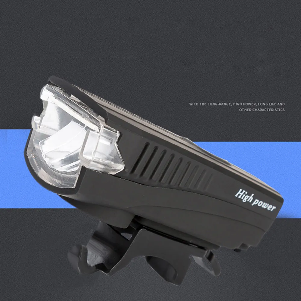 USB Rechargeable LED Bicycle Bike Front Light Cycling Head Lamp rechargeble LED bicycle flashlight new A30