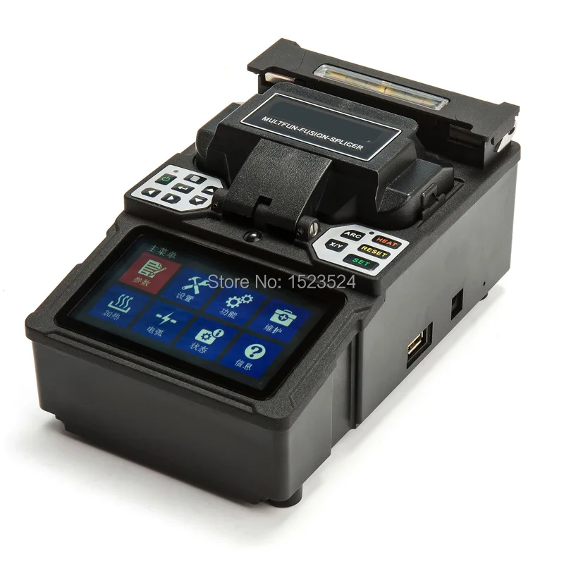 

Multi-language FTTH Handheld FTTx Fiber Optic Fusion Splicer