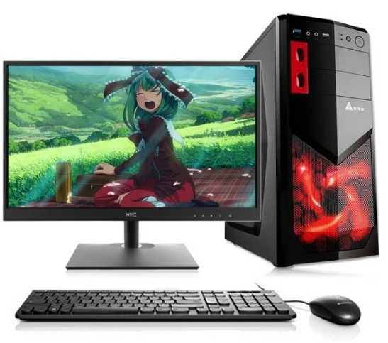 Игровой настольный компьютер с четырёхъядерным процессором Intel I7 ОЗУ 8 Гб жестким