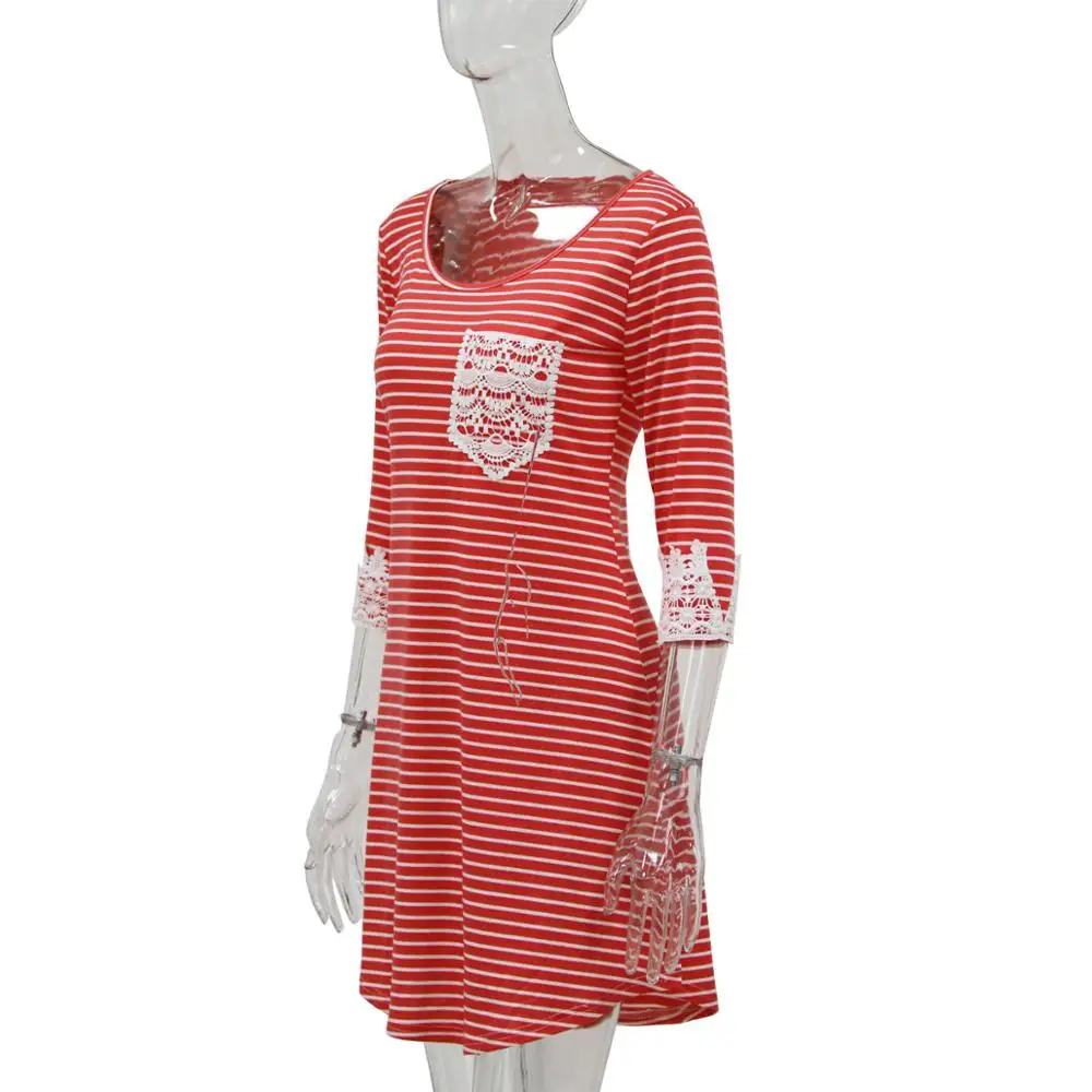 AM042A Lace up dress (7)