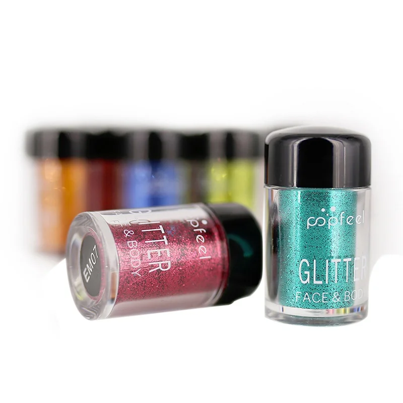 

12pcs Woman Cosmetics Make Up Eyeshadow Glitter Eye Shadow Cosmetics Makeup Diamond Loose Eyes Pigment Powder