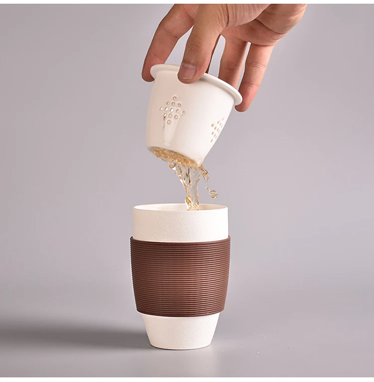 TANGPIN, японские керамические чайные кружки, чайные чашки, керамический чайник с фильтрами, портативный чайный набор для путешествий