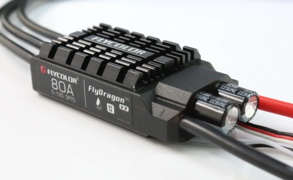

Waterproof High Voltage Speed Controller 80A HV Brushless ESC Support 5-12S for RC Drone Quadcopter F21262/3