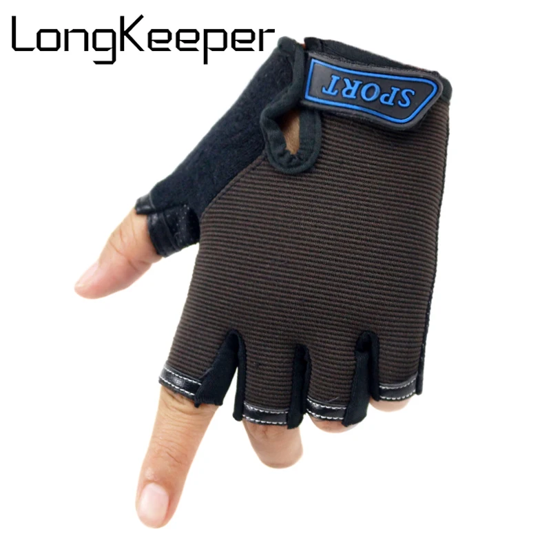 LongKeeper/Лидер продаж, детские перчатки с полупальцами, Детские уличные варежки, перчатки без пальцев для мальчиков и девочек 5-13 лет, Guantes