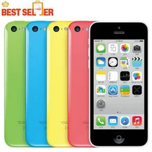 Iphone 5C 100% Original Unlocked Apple 5C mobile phone  LTE 4.0" Dual Core IOS Multi-Language time-limited Promotion(China (Mainland))