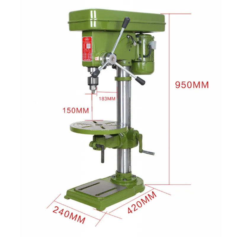 User Friendly Design Universal Industrial Bench Type Milling And