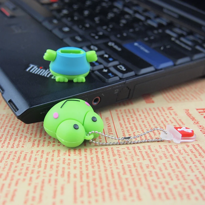 Cartoon usb flash drive gifts Frog animal cartoon pen drive 128mb 4gb 8gb 16gb 32gb 64gb pendrive memory stick u disk
