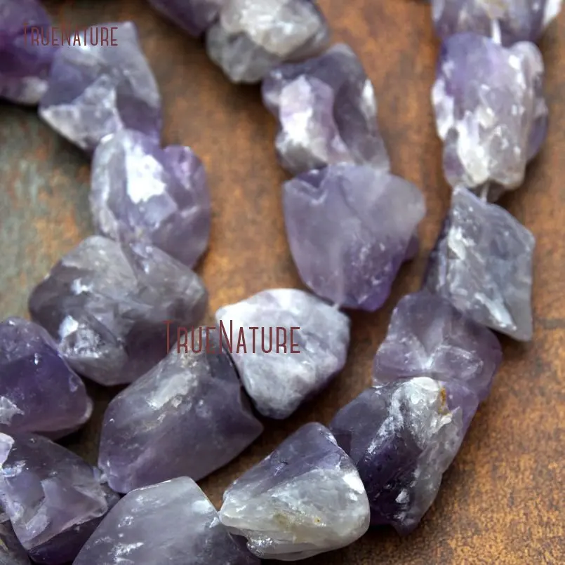 20180126-BE10305- Nugget Beads Dog Teeth Amethyst Beads