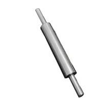 1 шт. скалка для помадки из нержавеющей стали инструмент для выпечки теста глина ролик для пасты пиццы антипригарный пирог, кухонные принадлежности