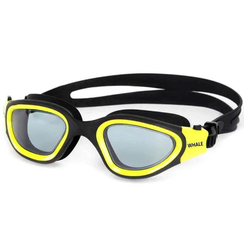 Swimming Goggles Clear Lens Adult Anti-fog UV protection for Men Women Waterproof Adjustable Silicone Glasses for Pool
