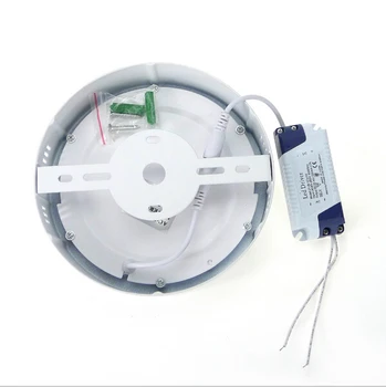 

6W Round / Square Surface Mounted LED Ceiling lamp panel light kitchen lighting AC 85-265V Free shipping