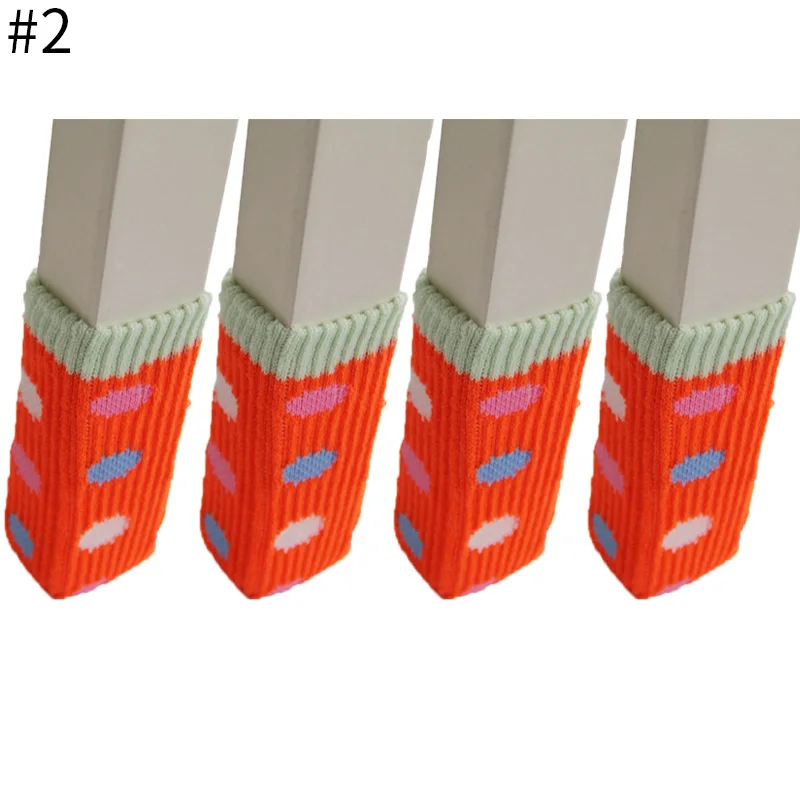 4 шт. стул носок для ног Прекрасный чехол для ножки стула износостойкая Крышка для ног Kint протекторы для стола Прочный Стол протекторы для