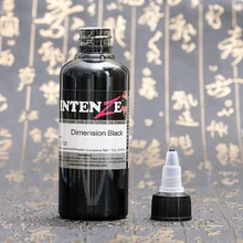 1 шт. мощные чернила для макияжа бровей черные 3 унции(100 мл) Чернила для татуировки Профессиональный перманентного пигмент для перманентного макияжа пигмент