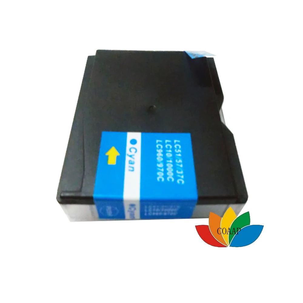 Картридж для принтера Brother LC1000 LC960 LC970 LC51 LC57 LC37 LC10 DCP 150C 135C MFC 660CN|ink cartridge|compatible ink