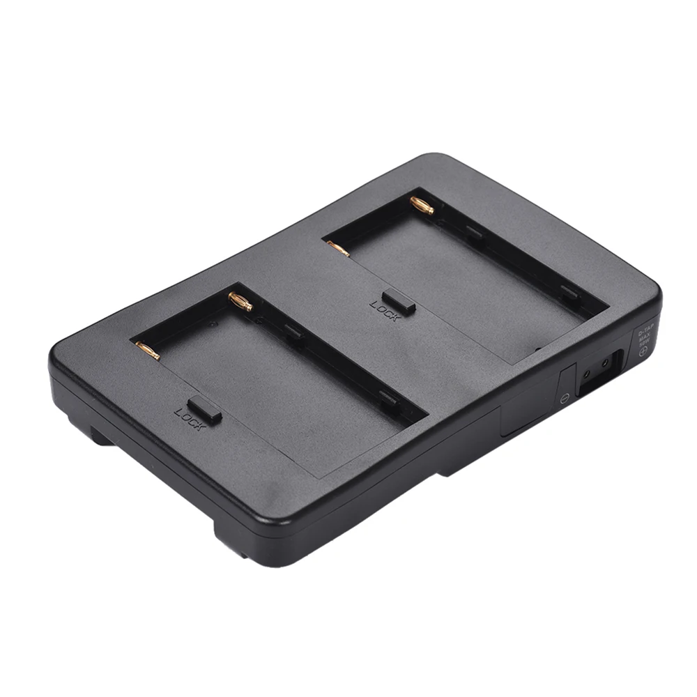 F2-BP NP-F Battery to V-Mount Battery Converter Adapter Plate Fit F970 F750 F550 for Canon 5D2 5D3 DSLR Camera LED Light Monitor camera accessories