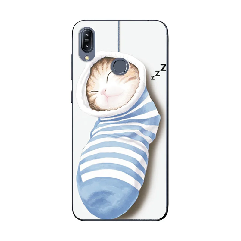 Чехол Для Zenfone Max M2 ZB633KL ZB 633KL 6,3 '', Чехол Для Zenfone Max M2, мягкий чехол, чехол для Asus ZB633KL Fundas - Цвет: Z01
