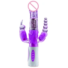 Transfer Beads Dildo Vibrators Stick Vaginal Massage G spot Stimulate 12 Frequency Fast Vibrators Sex Toys For Woman Masturbator