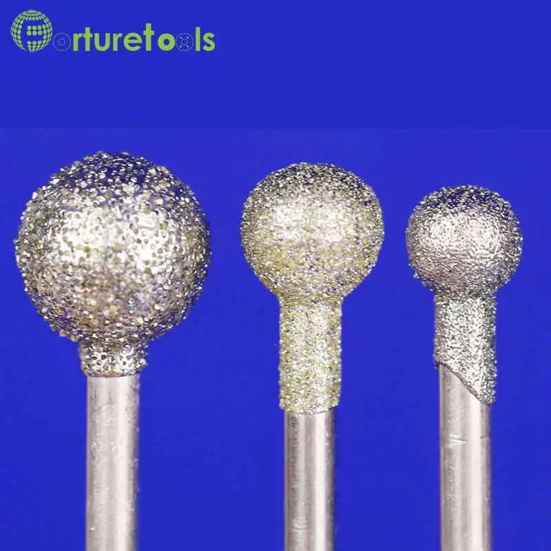 50pcs diamond mounted point dremel rotary tool mounted wheels Head dia 1.0~8.0mm Shank dia 2.35mm shapes type F TZ43 50pcs diamond mounted point dremel rotary tool mounted wheels Head dia 1.0~8.0mm Shank dia 2.35mm shapes type F TZ43