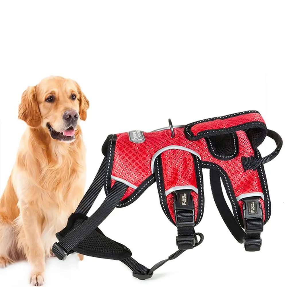 No Pull Dog Harness Large Dog Pet Harness Adjustable Pet Vest for