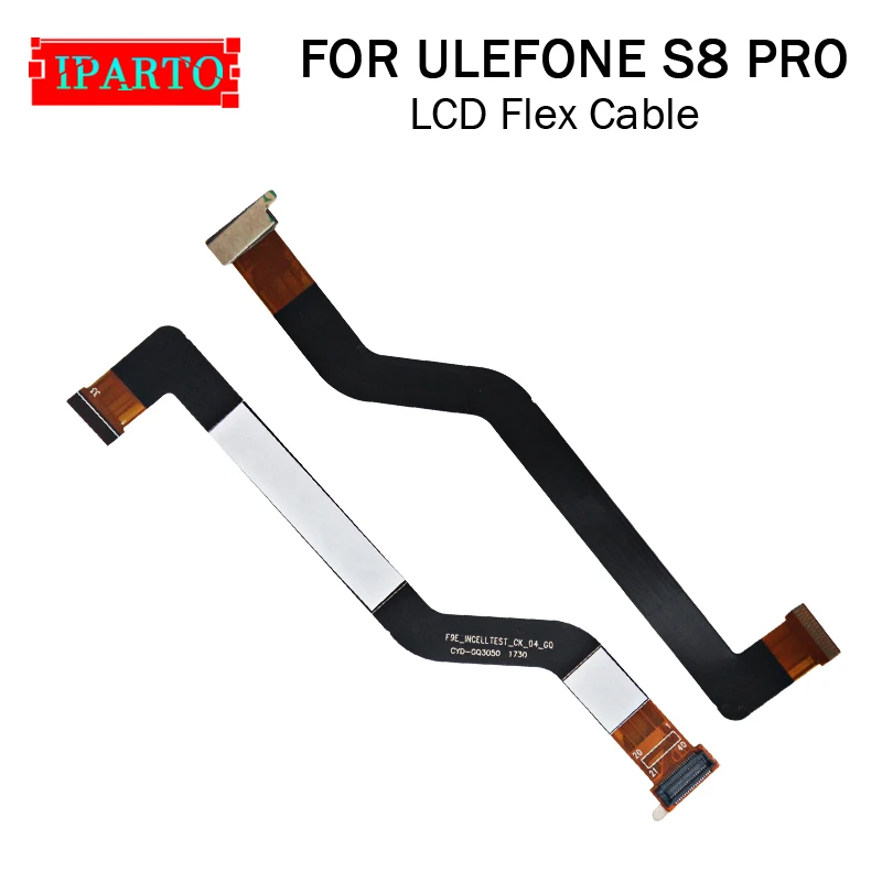 ULEFONE S8 PRO гибкий кабель боковой кнопки Cable 100% оригинальный основной ЖК дисплей и