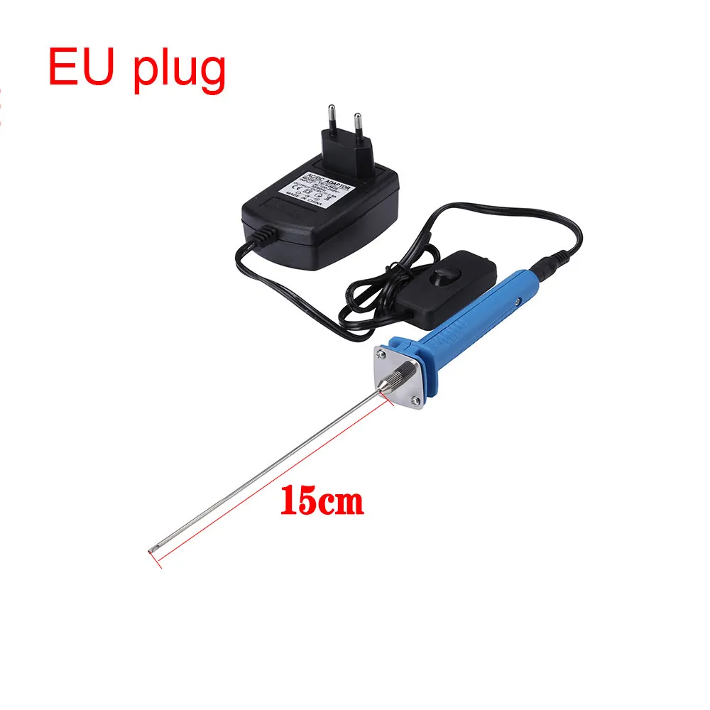 110 220 В 15 Вт профессиональный резак для пены Электрический нагрев ручка для KT пластины пенополистирола режущий долбежный Перфоратор DIY инструмент для резьбы - Цвет: EU plug 15cm
