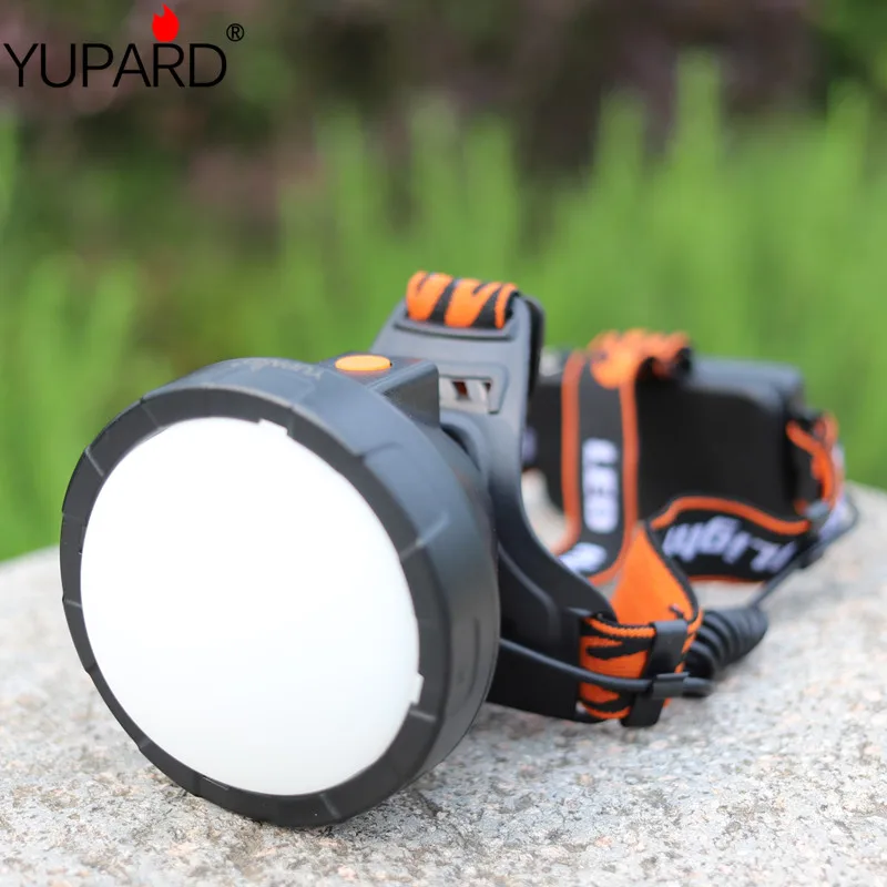 

YUPARD XM-L T6 LED bright power HeadLight 18650 rechargeable battery camping Head Light including Lightsphere
