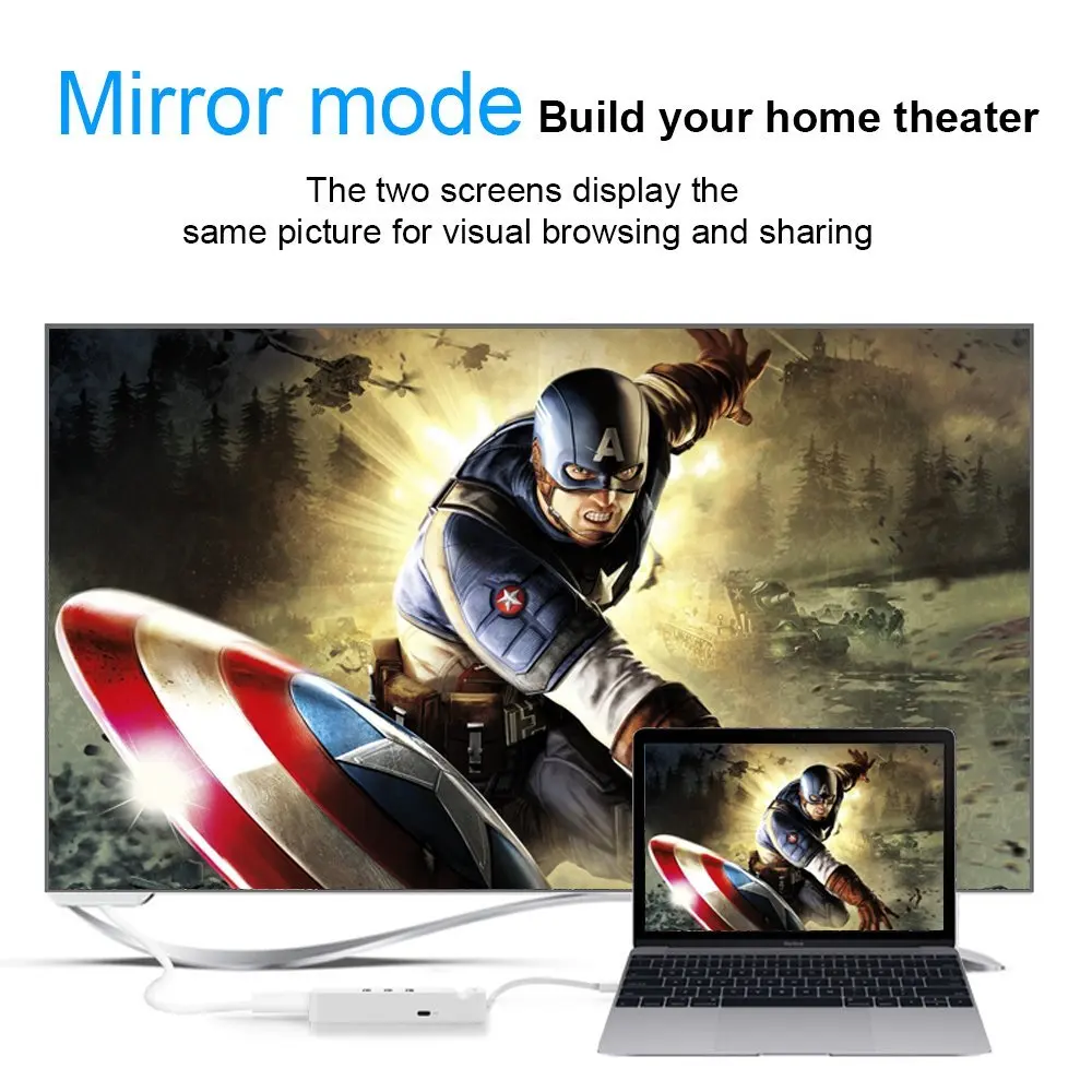 USB C мульти для школы больницы с VGA видео выход PD 3 0 порты индикатор MacBook Pro тип c к HDMI