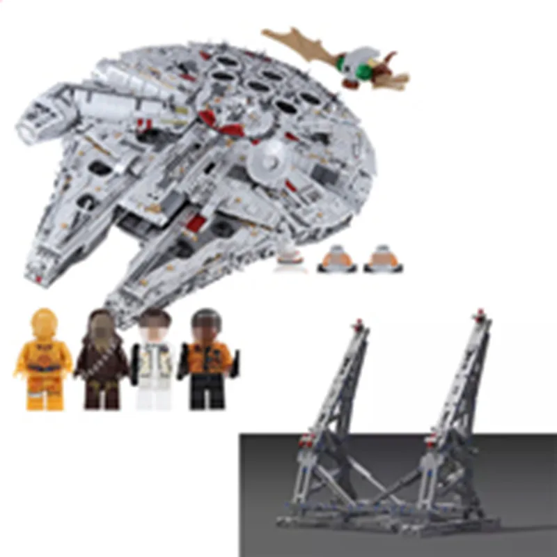 

Lepin 05132 toy Stars Ultimate collector destroyer 75192 With stand construction Blocks Wars bricks kids boy birthday gifts