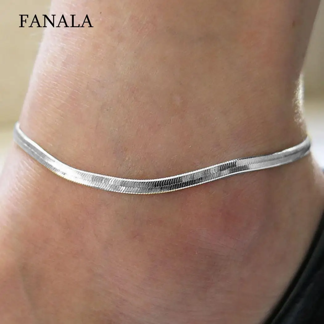 

Barefoot Women Jewelry Chain Bracelet Snake Punk Ankle Anklet Beach
