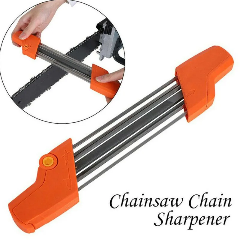 

2 In 1 Easy File Chainsaw Chain Sharpener 5/32P 4.0mm Bearing Steel Chain Grinding Tool For STIHL 56057504303