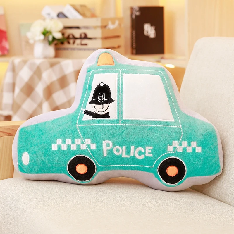 Nooer мультяшный автомобиль ракета мягкая плюшевая игрушка диванная подушка