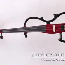 Качественная электро-акустическая скрипка электронная скрипка из черного дерева