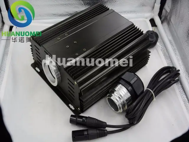 

120W LED DMX RGB optical fiber engine,AC85-260V input;dmx512 signal input;size:360*265*145