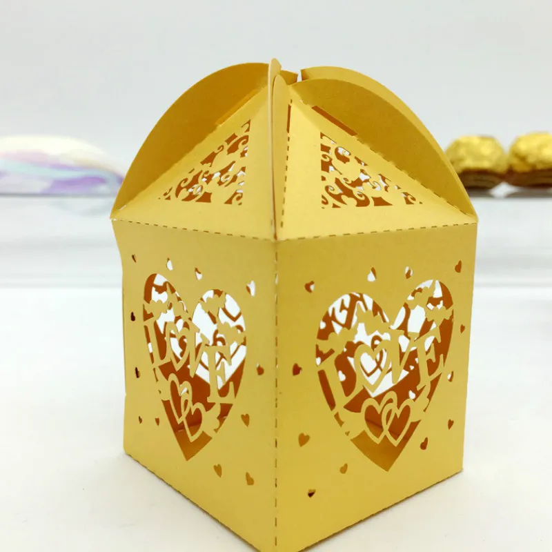 50 шт. коробка для конфет и шоколада с лазерной резкой|wedding decoration|wedding candy boxwedding
