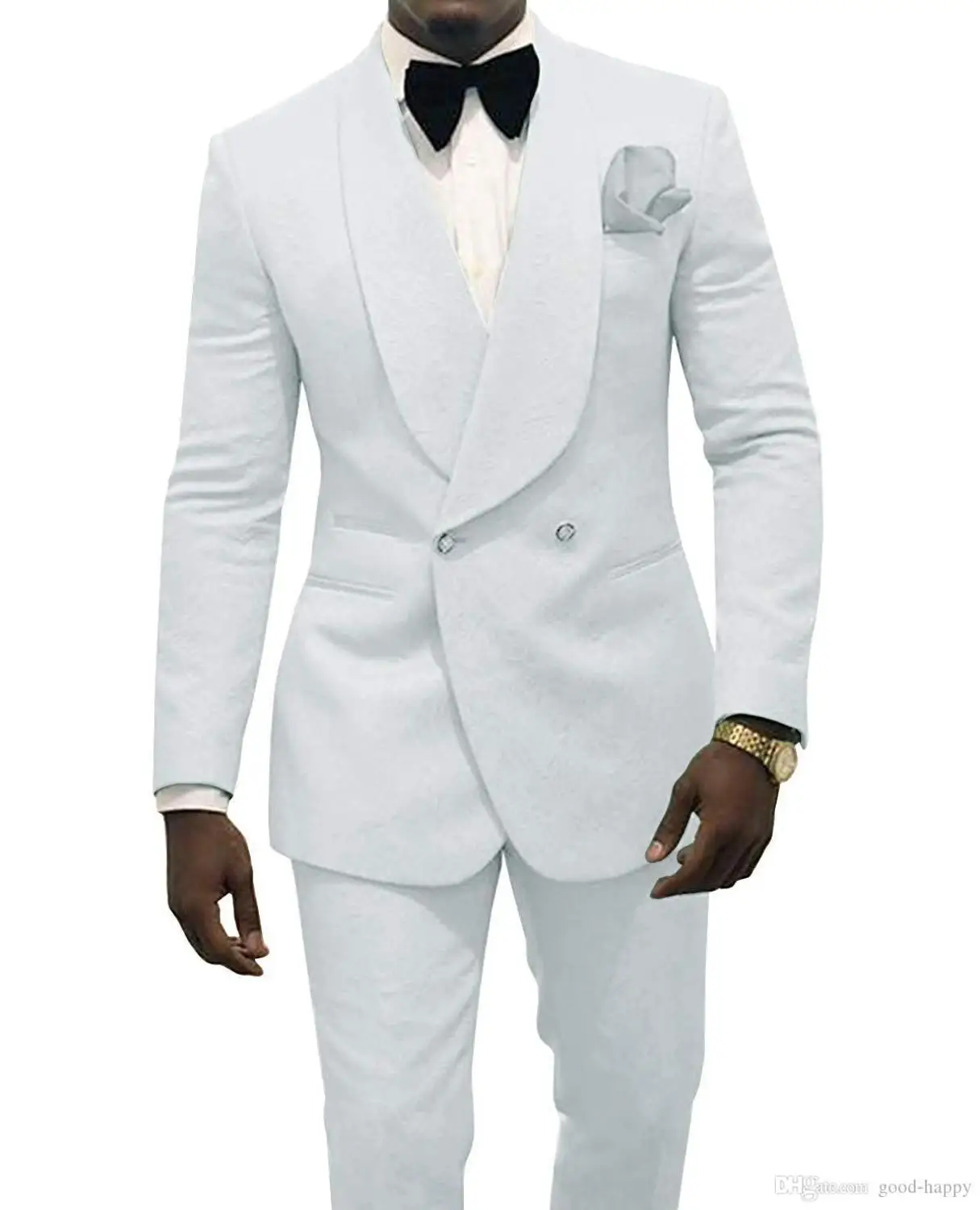 Hot Selling Slim Fit Pink Floral Mens Double Breasted Suit Men Wedding Suits Groom Tuxedos Terno Prom Party Best Man Blazer