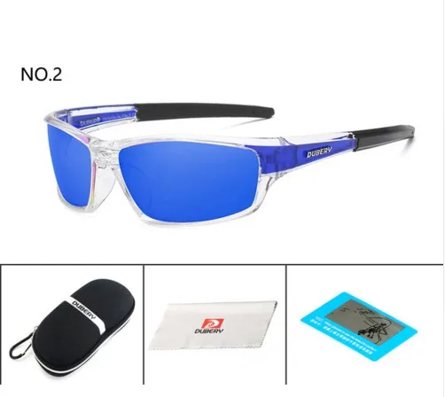 DUBERY, поляризационные солнцезащитные очки ночного видения, мужские ретро солнцезащитные очки для мужчин, крутой бренд, роскошные зеркальные очки Oculos - Цвет линз: 5Have a box