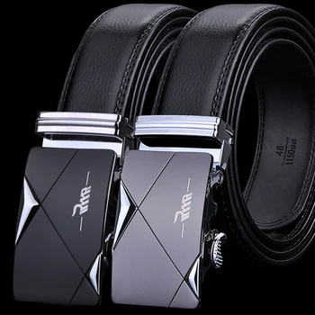 

2019 Genuine Leather Leather Belt Men Designer Belts Men High Quality Brand Commercial Automatic Buckle Luxury Belts for Men