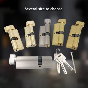

Copper Core Hardware Door Locks Security Locking Cylinders more than 70mm 80mm for 35- 50mm Thickness Door lock for home