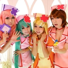 Vocaloid Cosplay Hatsune Miku Women’s Dress Sexy Nurse Naasufuku Maid Costume