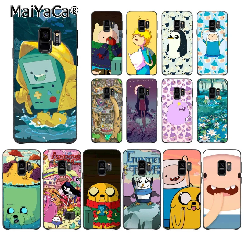 

MaiYaCa Adventure Time with Finn and Jake Novelty Phone Case Cover for SamsungS9 S9 plus S5 S6 S6edge S6plus S7 S7edge S8 S8plus
