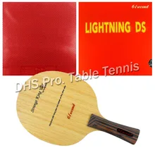 Pro Table Tennis Combo Paddle Racket 61second Strange King Shakehand with Lightning DS and Dawei 388D-1 original pro table tennis pingpong combo racket sanwei hc 6 with dhs neo hurricane 3 palio cj8000 biotech long shakehand fl