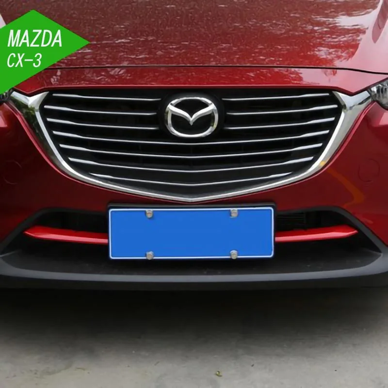 Подходит для Mazda CX 3 сетчатая декоративная лента арматура cx3 цветная средняя рамка