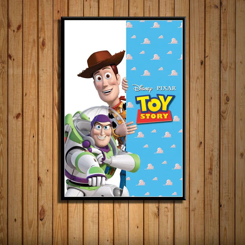 Posters and Prints Toy Story 4 Movie Poster Wall Art Picture Canvas Painting for Room Home Decor - Цвет: 0004