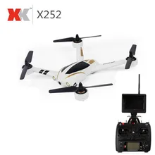 XK X252 5.8 Г FPV-системы RC Quadcopter с 720 P широкоугольный HD Камера и бесщеточный Двигатель 3D 6 г режим RTF
